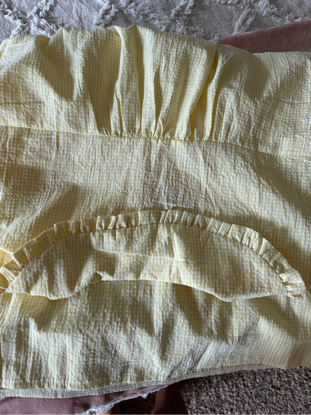 Yellow Collared Mini Dress - Picture 6 of 6